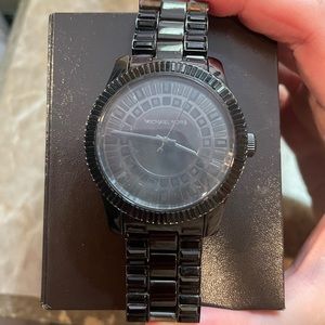 Black Michael kors watch